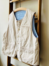 Cotton Linen Reversible Vest
