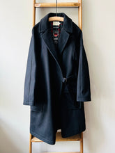 Tielocken Melton Coat / Black Loaden