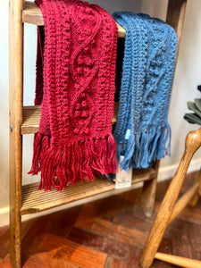 Aran Scarf / Red