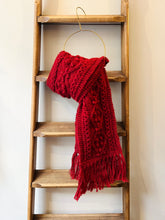 Aran Scarf / Red