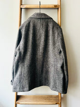 Shetland Wool Jacket / Brown Herringbone