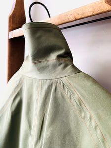 Wax Cotton Field Jacket / Olive