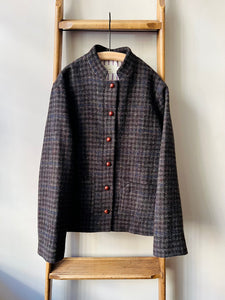 Tweed Painter Jacket / Gray Check