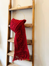 Aran Scarf / Red