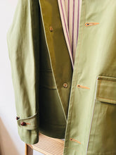 Wax Cotton Field Jacket / Olive