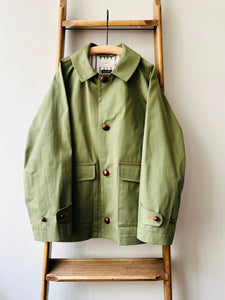 Wax Cotton Field Jacket / Olive