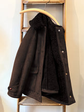 Sheepskin Field Jacket / Chocolate Brown