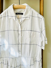 Irish Linen Dress / White Check