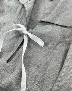 Bathing Top / Japanese Paper Cotton Gray