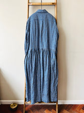 Irish Linen Dress / Blue Check