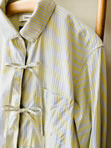 Stripe Front Ribbon Dress