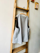 Tweed Reversible Vest / Brown