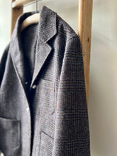 Shetland Wool Tweed Jacket / Gray
