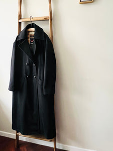 Colenimo Melton Overcoat / Black Loaden
