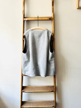 Tweed Reversible Vest / Gray Check